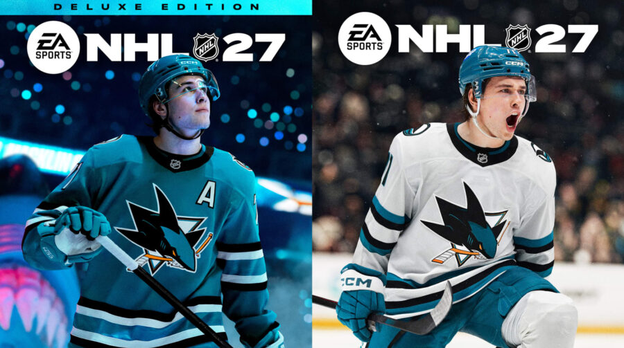 NHL 27 terá Macklin Celebrini como estrela da capa
