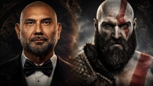 É oficial! Dave Bautista será Kratos na série de God of War
