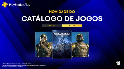 Helldivers 2 já está disponível no PS Plus Extra e Deluxe de agosto