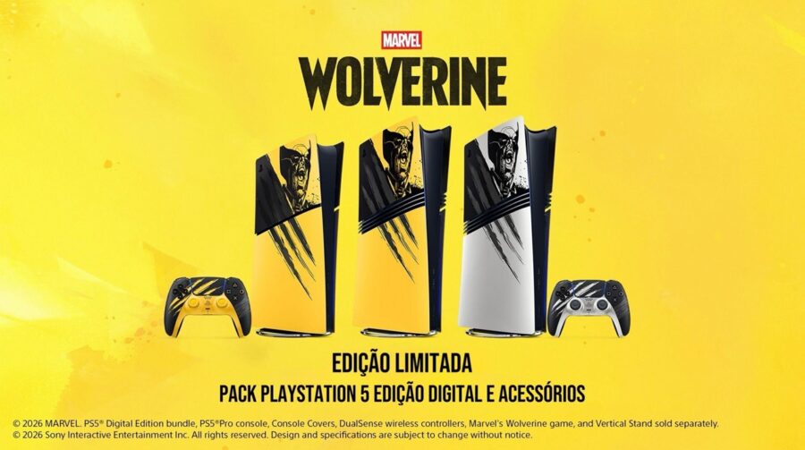 PS5 e acessórios de Marvel's Wolverine vão ser lançados no Brasil