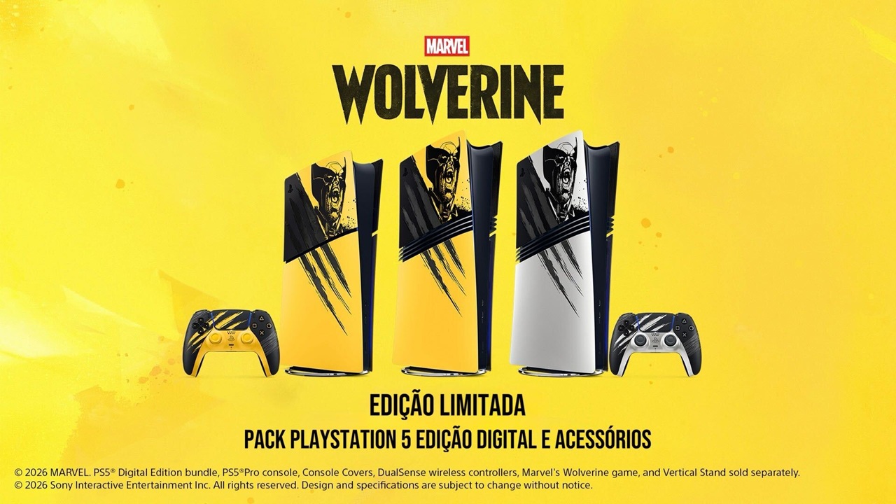 Sony abre pré-venda de PS5 e acessórios de Marvel's Wolverine; garanta já! 1 Marvel's Wolverine - Pack PS5 Edição limitada