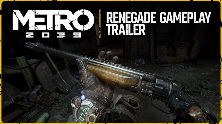 Para fevereiro, Metro 2039 ganha trailer impressionante
