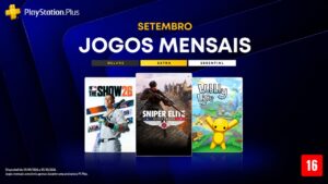 Quando os jogos do PS Plus de setembro ficam disponíveis?