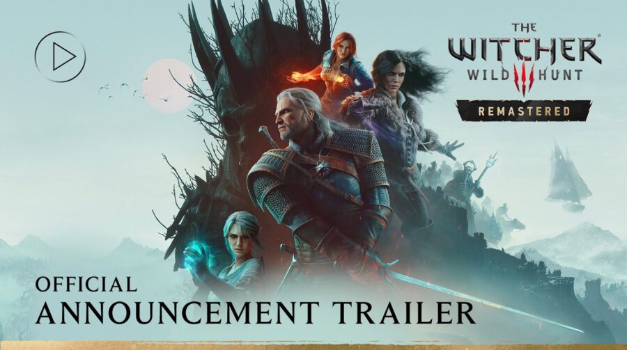 The Witcher 3 Wild Hunt Remastered é anunciado com upgrade gratuito e data de lançamento