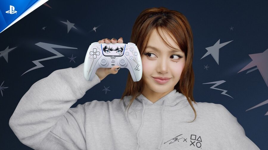 Sony anuncia DualSense temático de Lisa, artista do Blackpink