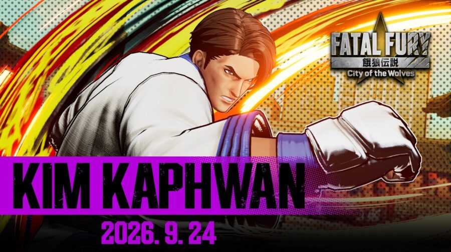 Kim Kaphwan chega a Fatal Fury: City of the Wolves