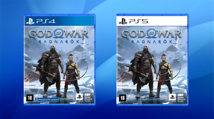 Amazon oferece descontos em God of War Ragnarök de PS4 e PS5