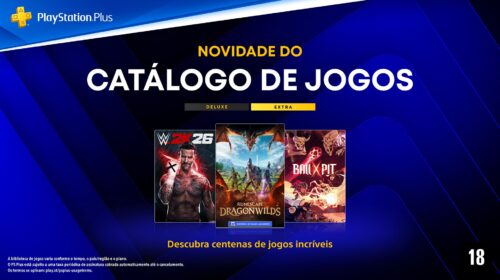 Jogos do PS Plus Extra e Deluxe de setembro de 2026 estão disponíveis