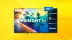Smart TV de 65″ da Philips está em oferta no Mercado Livre e na Amazon