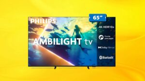 Smart TV de 65″ da Philips está em oferta no Mercado Livre e na Amazon