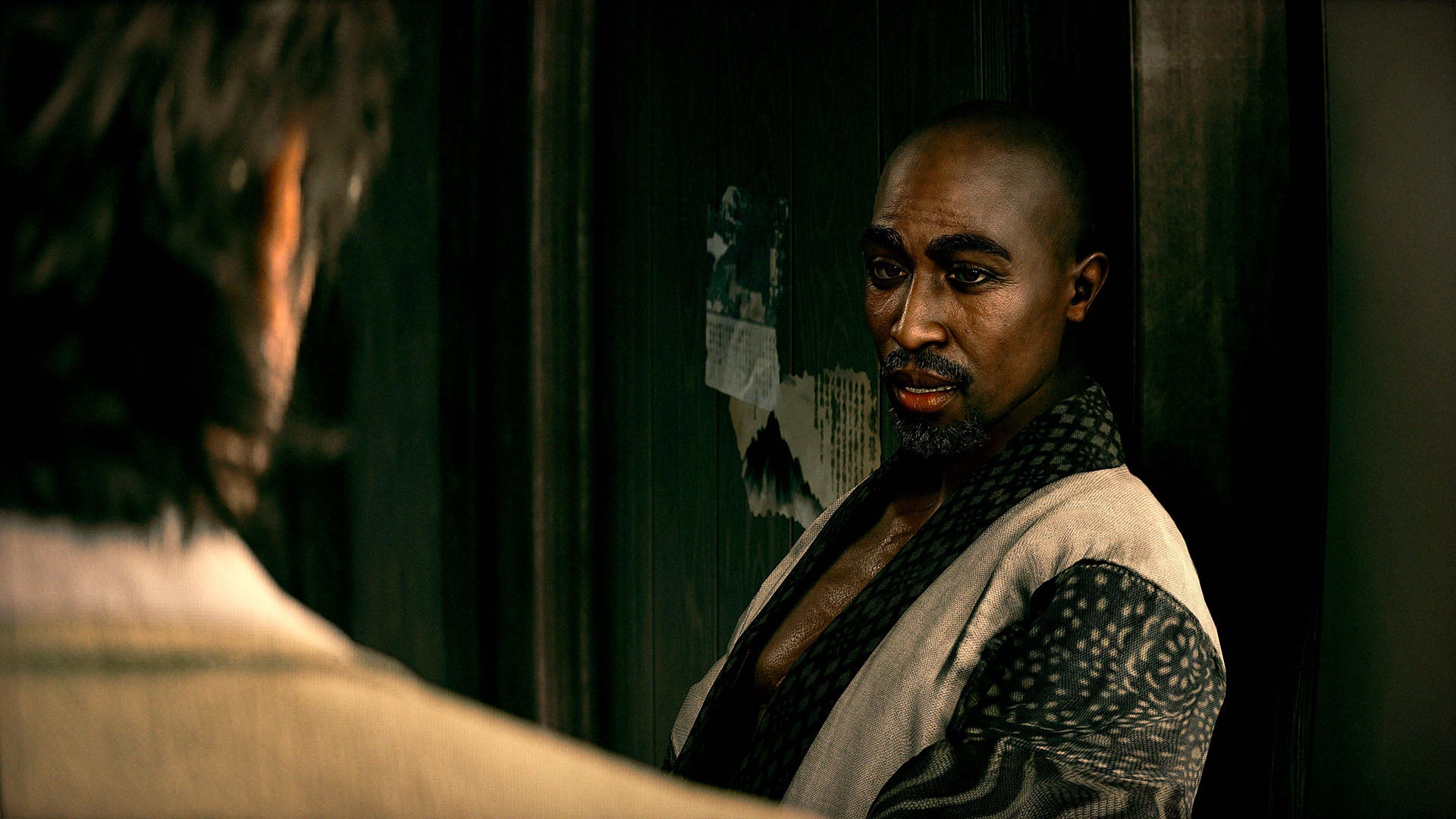 Amaru, personagem com modelo facial de Tupac, em Stranger Than Heaven