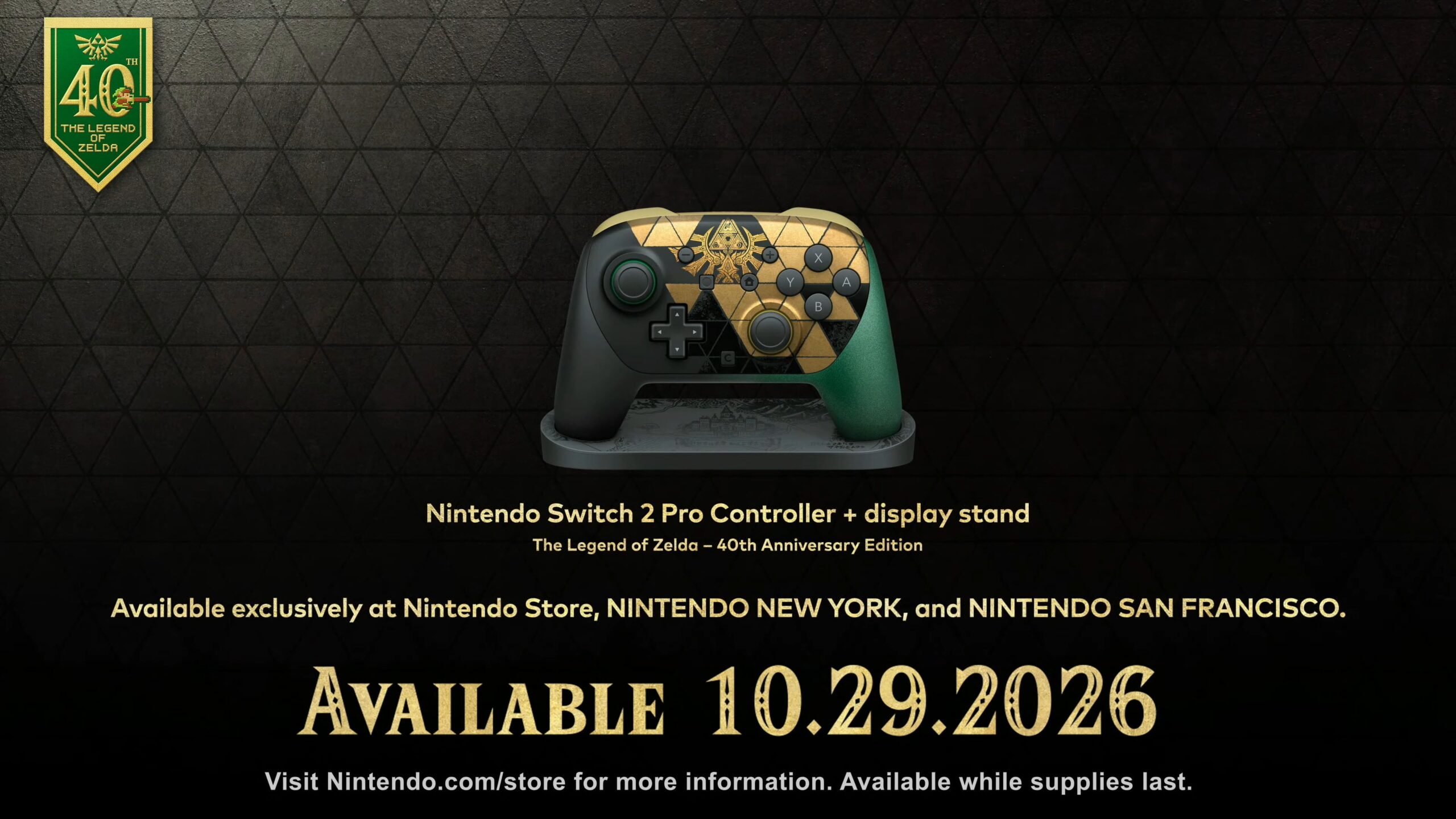 Alô, Nintendistas! Começou a pré-venda dos itens Edição Limitada de 40 anos The Legend Of Zelda 2 2