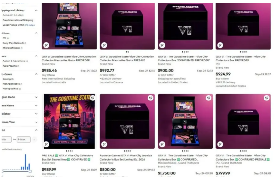 Cambistas revendem edição especial de GTA VI por mais de US$ 1.700 1 1