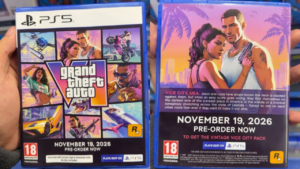 GTA VI começa a aparecer em lojas com caixas físicas promocionais