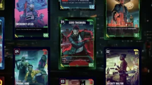Card game de Cyberpunk terá coleção de Edgerunners em 2027