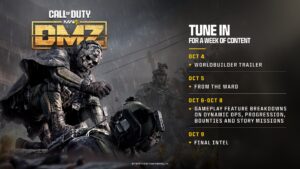 Modern Warfare 4 terá semana inteira de novidades sobre DMZ