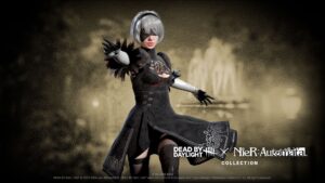 Fãs reclamam de design de 2B em Dead by Daylight: “horrível”