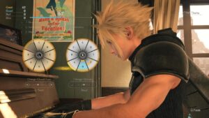 Final Fantasy VII Revelation: minigame do piano volta com mais instrumentos