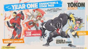 Marvel Tōkon terá Thor (Jane Foster), Venom e Jubilee no Ano 1 de DLCs