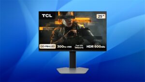 Monitor gamer da TCL de 25″ tem cupom e bom desconto no KaBuM