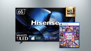 Compre uma TV selecionada na Amazon e ganhe GTA VI!