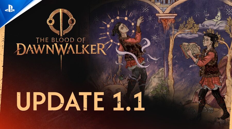 Pesando 13 GB, update 1.1 de The Blood of Dawnwalker está disponível