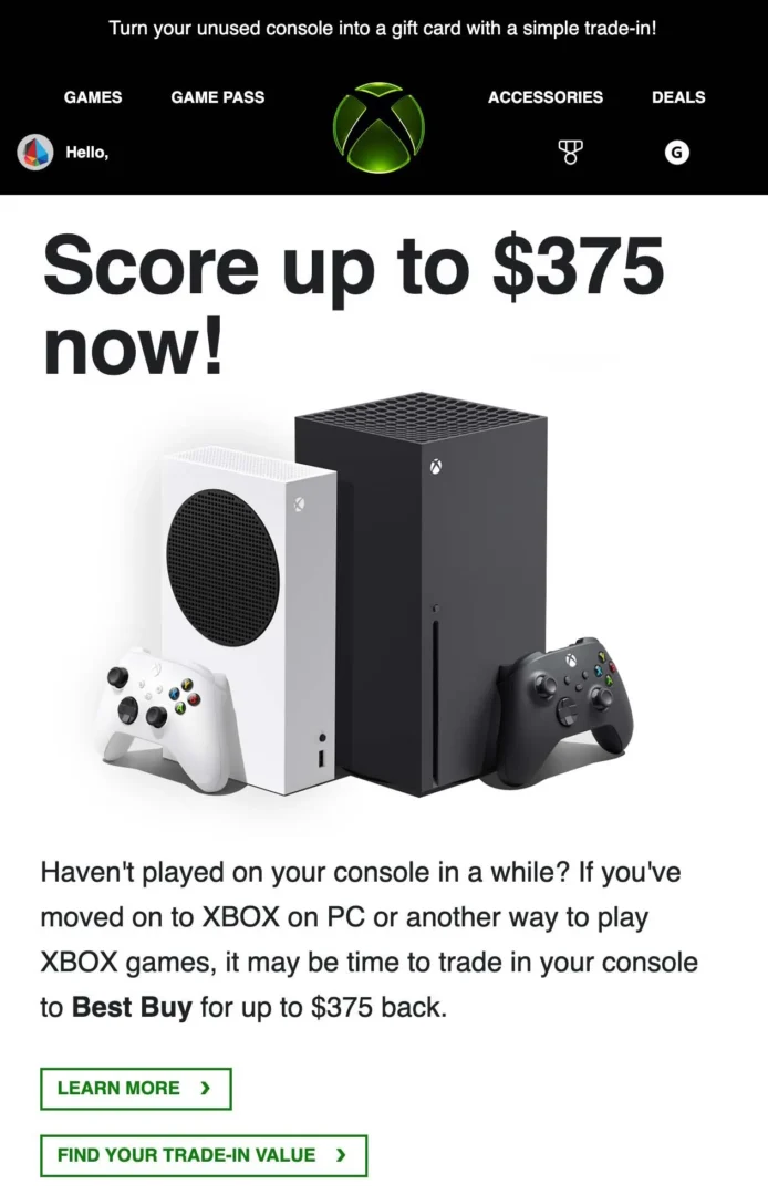 Não está usando seu Xbox Series? Microsoft quer que você o venda 1 1